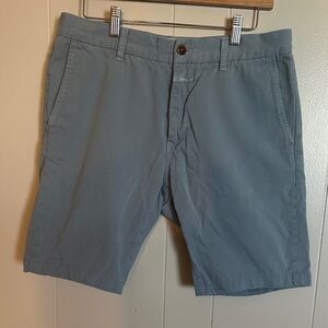 CLOSED light blue Clifton Slim cotton shorts